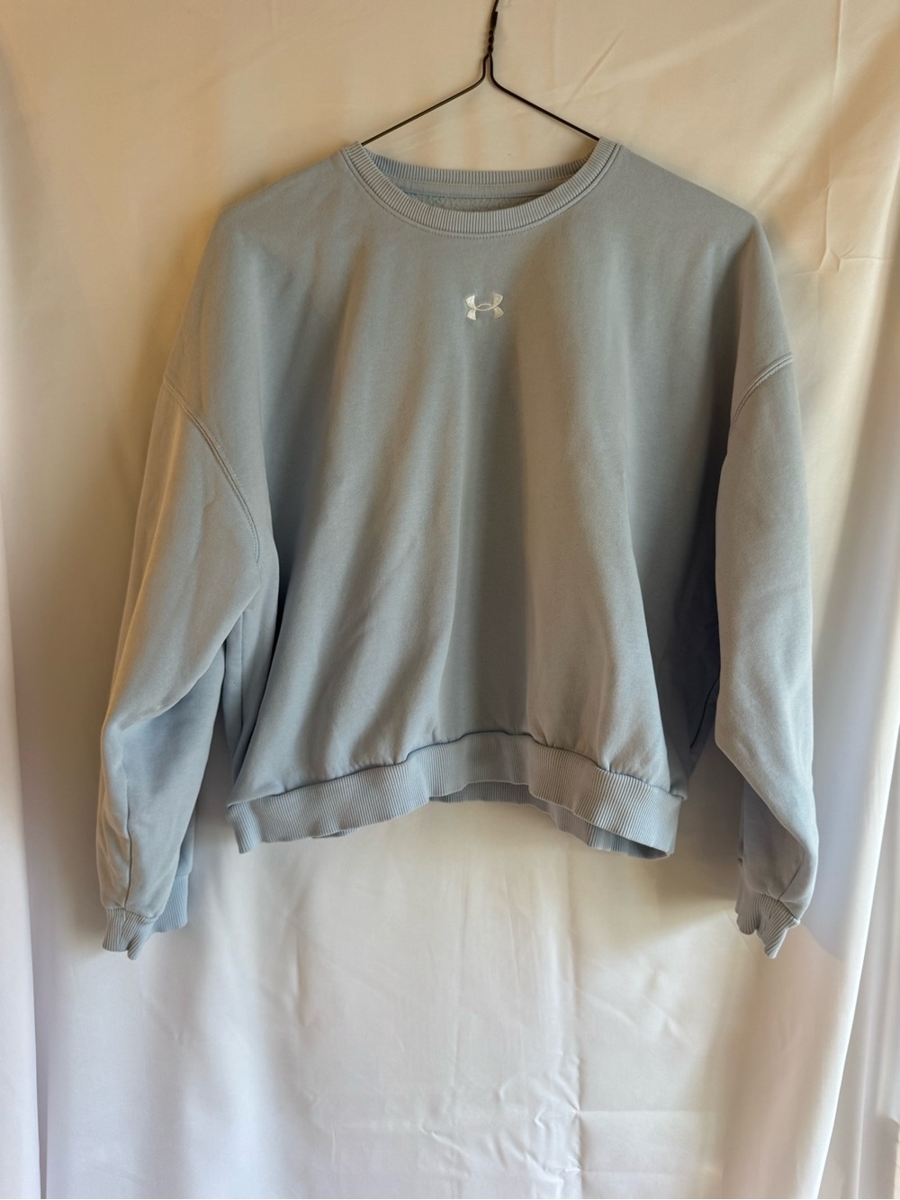 Under Armour Youth Light Blue Crewneck Sweatshirt